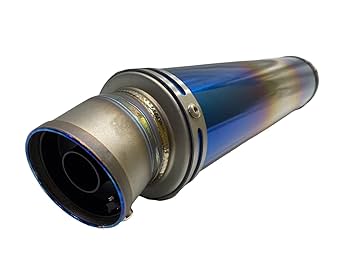 Amazon | チタン サイレンサー ロング 60.5パイ | スリップオン